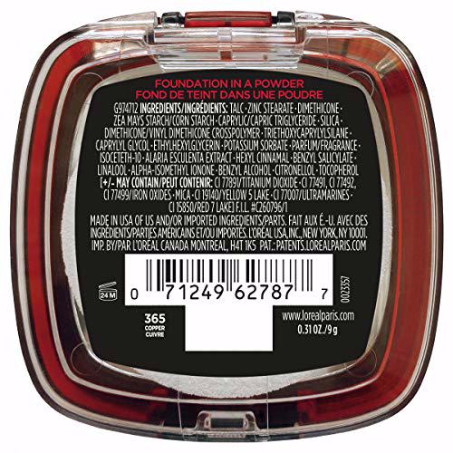 L'Oreal Paris Infallible Fresh Wear Foundation in a Powder 365 Copper 2