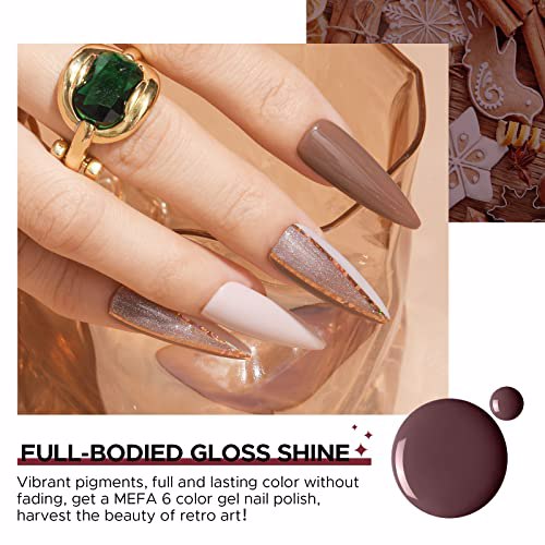 MEFA Gel Nail Polish Set, G-Must Have Classic 4