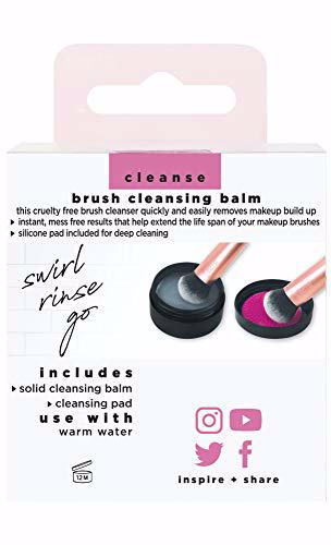 Real Techniques Brush Cleansing Balm and Cleaning Mat Makeup Cleaner 2