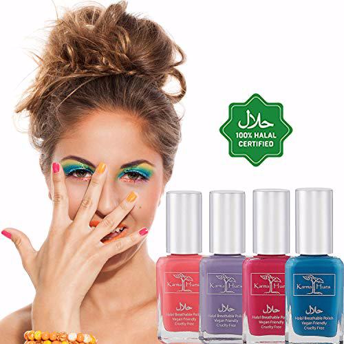 Karma Organic Beautiful Halal Nail Polish Set, Oasis 3