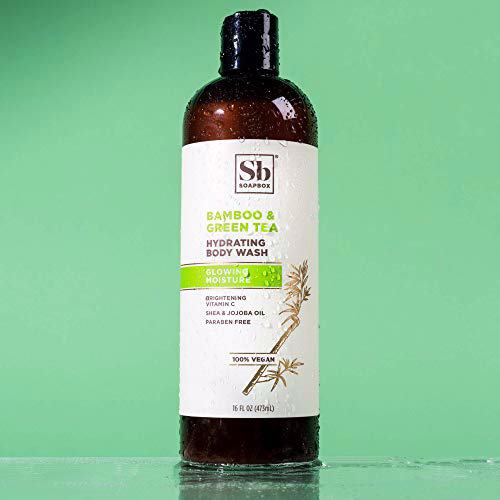 Soapbox Body Wash, Bamboo & Green Tea (Pack of 3) 3
