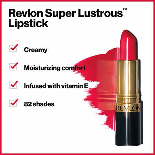 Revlon Super Lustrous Lipstick, Revlon Red (730) 5