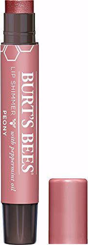 Burt's Bees Lip Shimmer, Peony 4 Pack 3