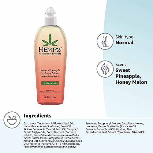 Hempz Hydrating Bath and Body Oil 6