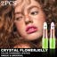 BINGBRUSH 2Pcs Crystal Flower Color Changing Lipstick Lip Tinted Thumbnail 3