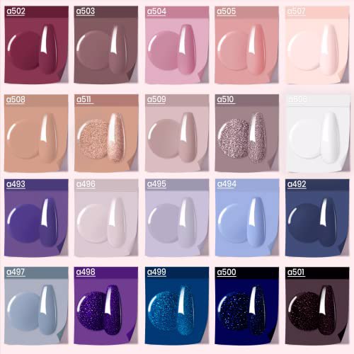 Beetles 20Pcs Gel Nail Polish Kit, Girls Night 3