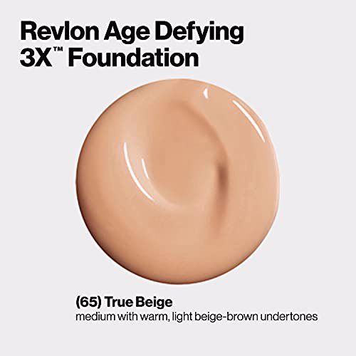 Revlon Age Defying 3X Makeup Foundation 065 True Beige 3