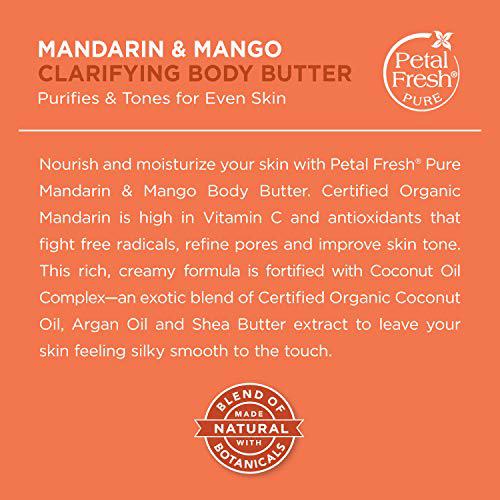 Petal Fresh Pure Clarifying Mandarin & Mango Body Butter 2