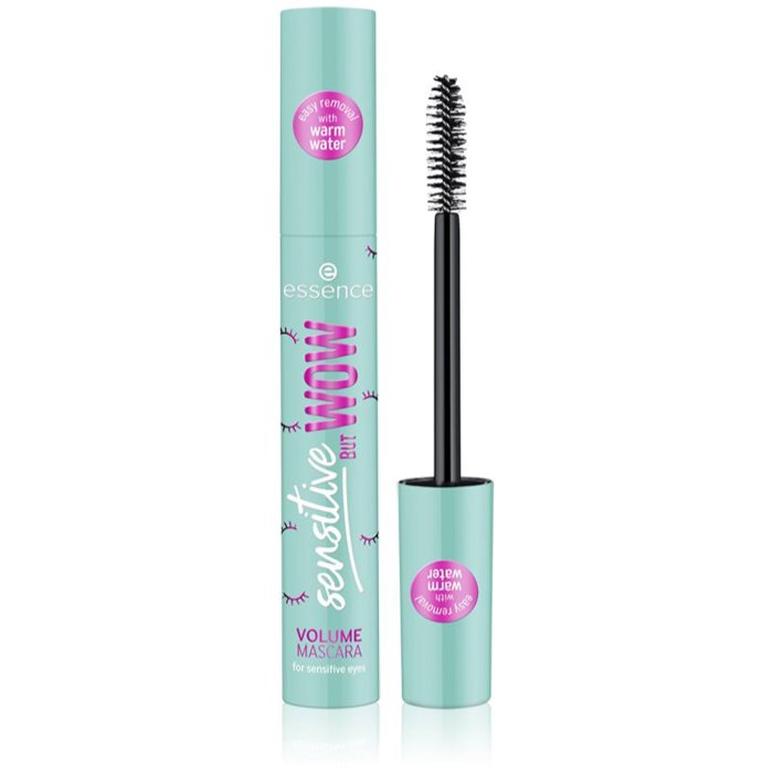 Essence sensitive BUT WOW mascara volumizzante per occhi sensibili colore Black