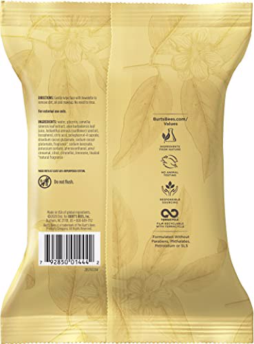 Burt's Bees Sensitive Facial Cleansing, White Tea 15