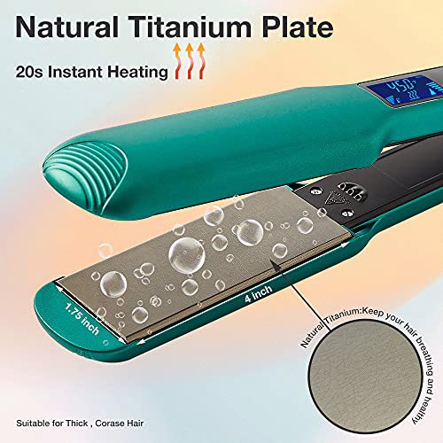 TSEKIDO Hair Straightener and Curler 2 in 1 2