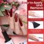 Modelones Gel Nail Polish Set, A2 Red Velvet Thumbnail 7