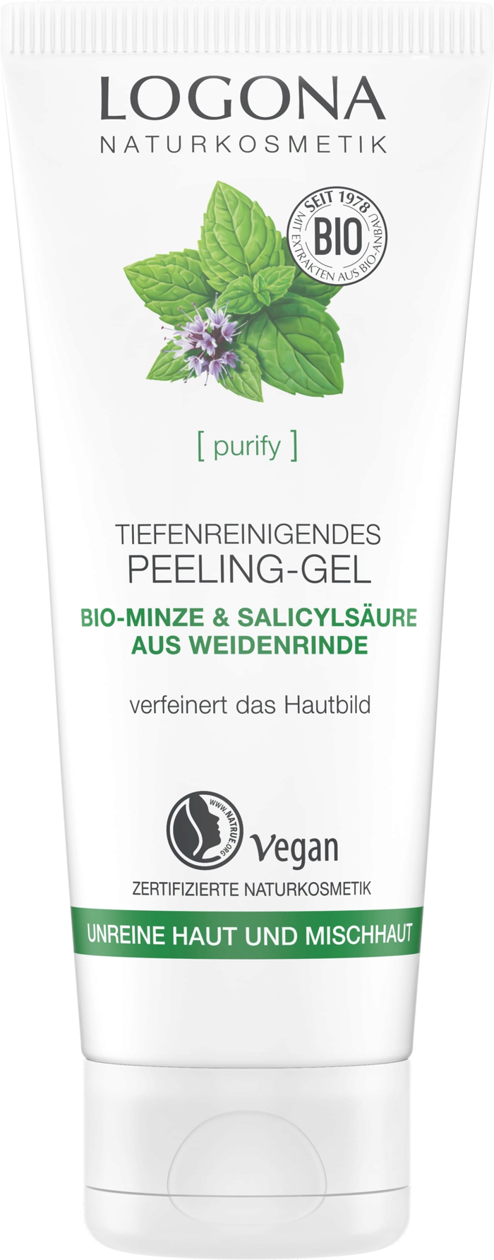 LOGONA purify Peeling Gel Purificante - 100 ml