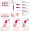 AIMANGO Pink Gel Nail Polish Set, Natural Pink Thumbnail 5