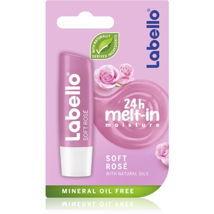 Labello Soft Rosé balsamo labbra 4,8 g