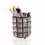 AKOAK 1 pack Crystal Makeup Brush Holder Office Supplies Storage Black Thumbnail 1