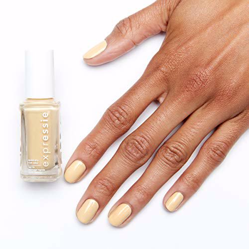 essie expressie Quick-Dry Vegan Nail Polish, 100 busy beeline 8