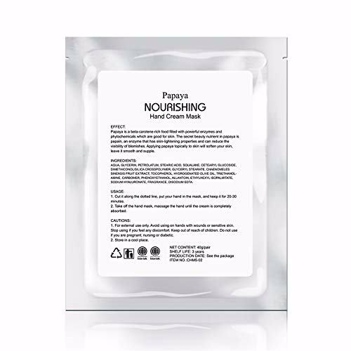 MOND'SUB 5 Value Moisturizing Gloves, Papaya 8