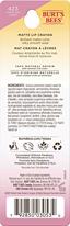 Burt's Bees 100% Natural Origin Moisturizing Matte Lip Crayon, Carolina Coast Thumbnail 13