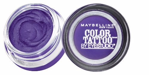 Maybelline New York ColorTattoo Metal 24HR Cream Gel Eyeshadow, Painted Purple