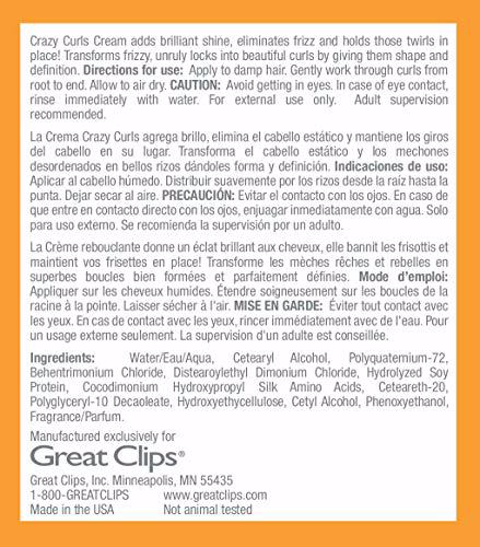 Solutions by Great Clips Kid's Crazy Curls Cream 6