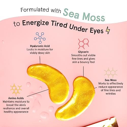 grace & stella Under Eye Mask Gold, 24 Pairs 4