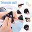 Pimoys 6 Pieces Powder Puff Face Soft Triangle Makeup Black Thumbnail 4