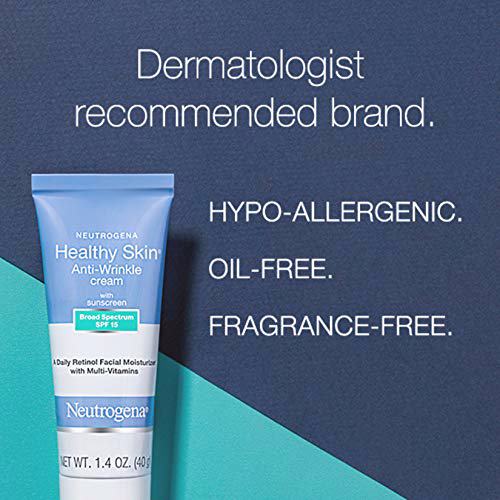 Neutrogena Healthy Skin Anti-Wrinkle Retinol Face & Neck Cream Moisturizer 8