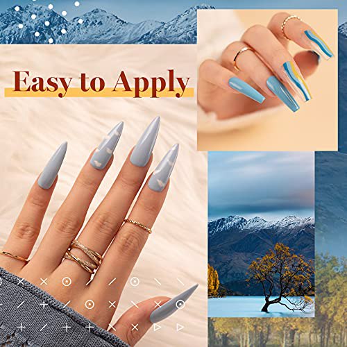 Beetles 20 Pcs Fall Winter Gel Nail Polish Kit 5