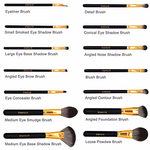 BATUHFLE Cosmetic Brush Proessional Cosmetic Brushes  4