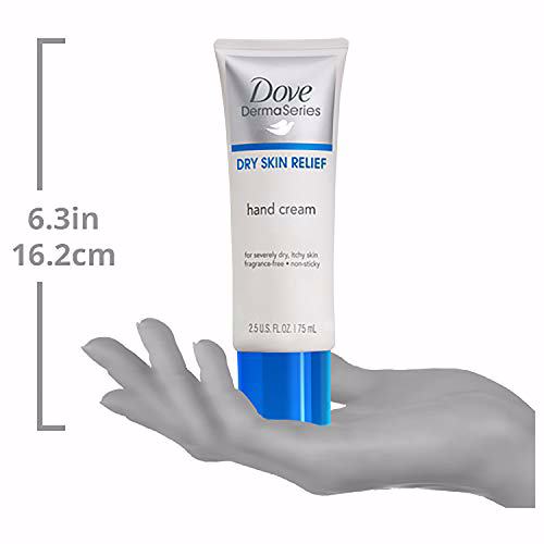 Dove Dermaseries Fragrance-Free Hand Cream for Dry Skin 2 Pack 4