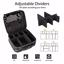 MONSTINA Travel Makeup Bag Organizer Black Thumbnail 2