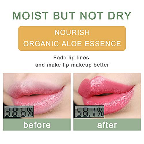 BINGBRUSH 3 Pcs Aloe Vera Color Changing Lipstick 4